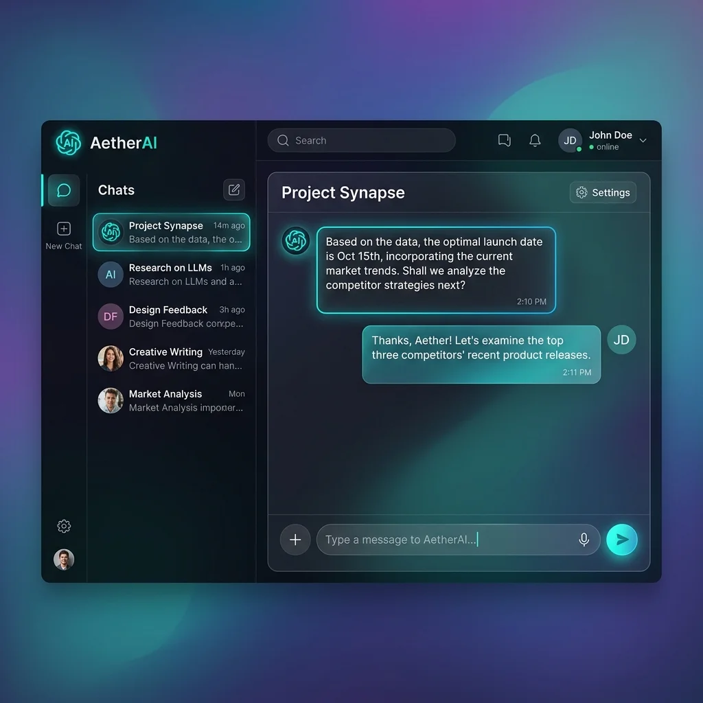 Aura App Design screenshot